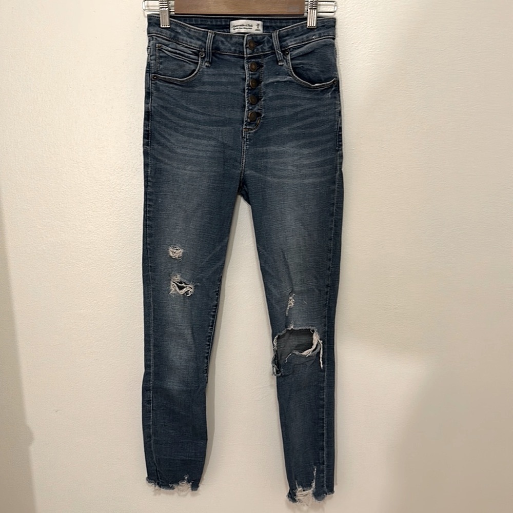 Curve Love Super Skinny Ankle Abercrombie Jeans
